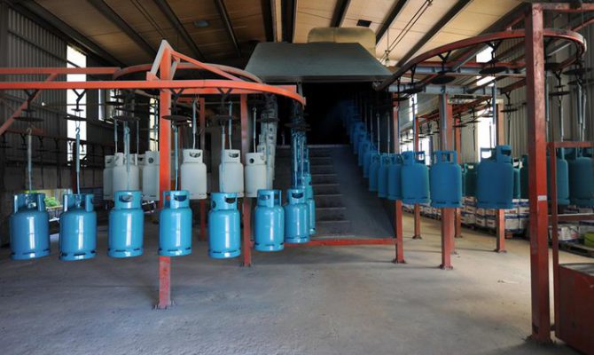 Đặt gas 12kg và gas 45kg ở đâu?